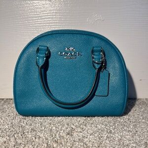 Coach Teal Mini Dome Bag - BNWT